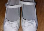 White communion shoes