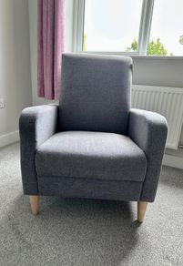Grey Armchair