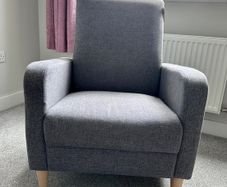 Grey Armchair