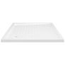 Shower Base Tray with Dots White 90x90x4 cm Image 4