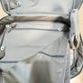 Lacoste Green and White Canvas Travel Bag with Shoulder Strap Image 10
