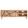TV Cabinet 120x30x40 cm Solid Acacia Wood Image 4