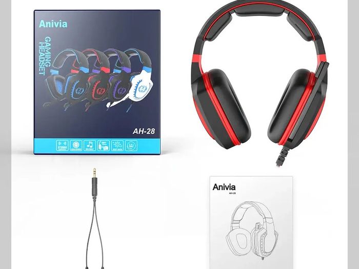 Gaming Headset Noise Isolating Overear Headphone with Mic.Volume Control Bass Surround Video Game for PC PS4 PS5 XBOX
