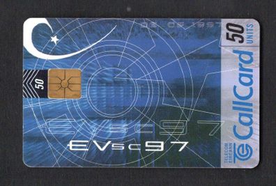 1997 Ireland 50 unit 1997 Eurovision Song Contest which was held at the Point Theatre in Dublin (Gemplus GEM1) Call Card Used