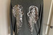 Made in Italy viscose sequin top 12/14/16