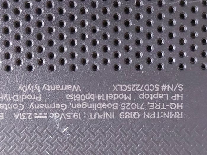 HP Laptop Model 14-dp061sa, Intel Core i3-6006U CPU. 2.0 GHz, 4 GB Ram, 500GGB HDD, windows 10, Microsoft Edge, Chrome, and VLC