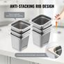 6 Pack Hotel Pans, 1/6 Size Anti-Jam Steam Pan, 0.8mm Thick Stainless Steel Restaurant Steam Table Pan, 6-Inch Deep Commercial Table Pan, Catering Storage Food Pan, for Industrial & Scientific Image 4