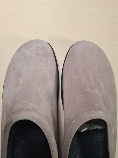 womens SOLVEI BY DANSK slip on flats shoes suede clogs  Size  Uk 6.5 EU 40 made in portugal
