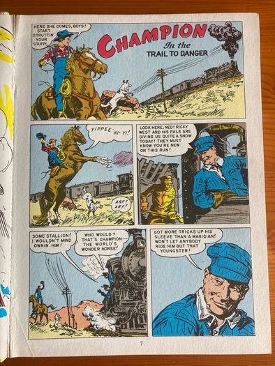 Western annual:'Champion The Wonder Horse' 1958