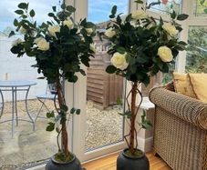 wedding rose trees