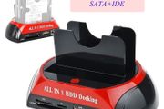 All in 1 Hdd Docking Station SATA to USB 2.0/3.0 Adapter For 2.5/3.5 Hard Disk Drive Docking Station Hard Enclosure