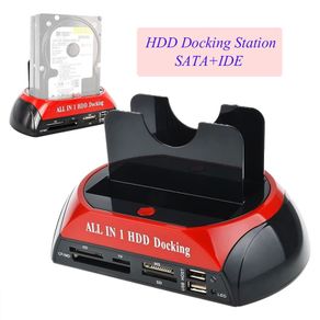 All in 1 Hdd Docking Station SATA to USB 2.0/3.0 Adapter For 2.5/3.5 Hard Disk Drive Docking Station Hard Enclosure