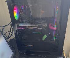 Full Gaming Setup 280Hz Ryzen 7 5700X Liquid Cooled ASUS TUF