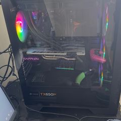 Full Gaming Setup 280Hz Ryzen 7 5700X Liquid Cooled ASUS TUF