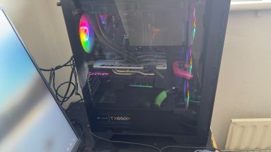 Full Gaming Setup 280Hz Ryzen 7 5700X Liquid Cooled ASUS TUF