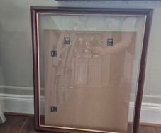 Picture frame. Backing does not match