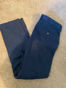 Mens navy chinos/slacks