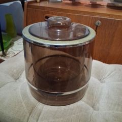 Midcentury Ice Bucket smoky look