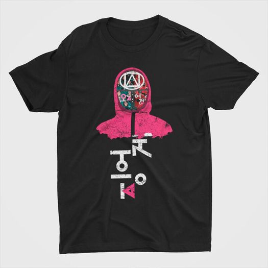 Squid game t-shirts korean trending series t-shirts