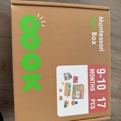 Montessori sensory play box 9-10 months similar to lovevery toys