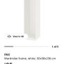 IKEA Pax Wadrobe (50cm width) and Navy Door Image 4