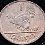 [#285] - Ireland 1952 | Irish 1d | Irish One Penny | Hen and Chicks | KM.11 Image 2