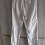 Beige linen trousers with adjustable option 9 /10 year old h&m Image 5