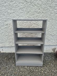 wooden bookcase