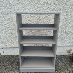 wooden bookcase