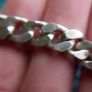 Vintage Sterling Silver 925 thick Chain and thick Bracelet heavy 59.1g Image 10