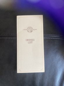 Orient Express Drinks List