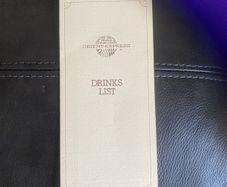 Orient Express Drinks List