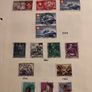 Switzerland stamps on loose pages Image 3
