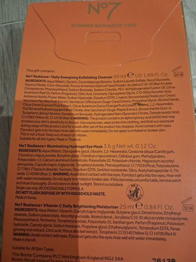 Beauty bundle clinique No 7