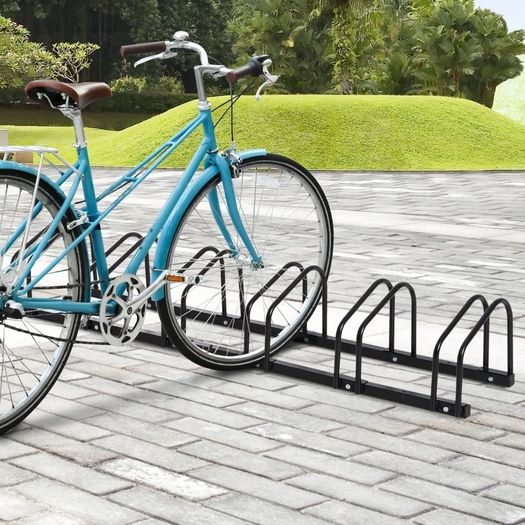 6-Bike Floor Parking Stand Parking Rack (FREE SHIPPING)