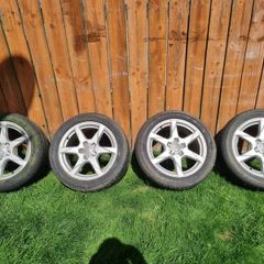Audi a4 b8 17inch alloys with tyres