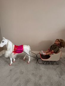 Our Generation Doll Horse & Sleigh