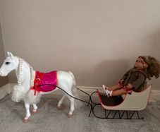 Our Generation Doll Horse & Sleigh
