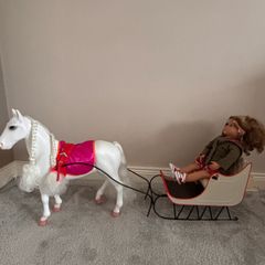 Our Generation Doll Horse & Sleigh