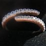 Pandora Sterling Silver 925 Lines Of Sparkle Ring Size P1/2 - 2,60g Image 4