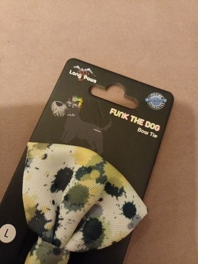 Funk the dog bowtie