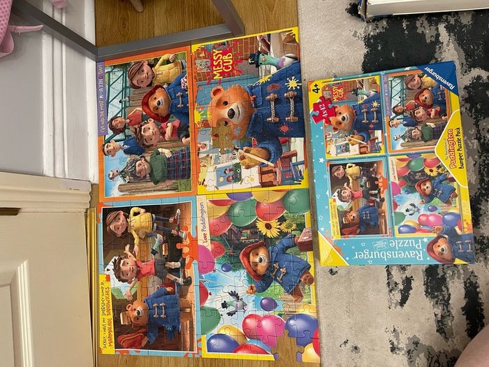 puzzle paddington 4 in 1