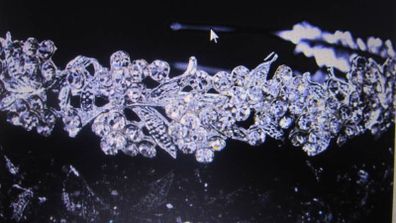 Bride's Designer Crystal Head piece