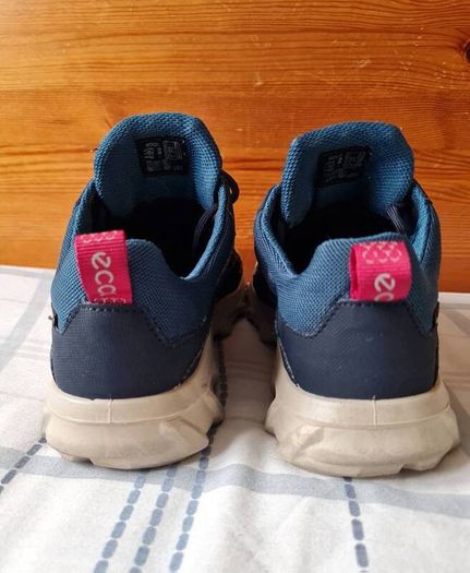 ecco gtx mx low Size 4.5 eu 37 navy/green in excellent condition