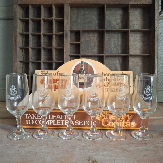 Domecq Sherry Glasses