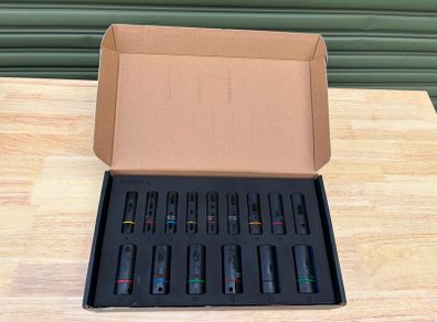 MANAROLA 15PC 3/8 Deep Impact Socket Set