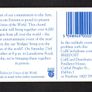 1995 Ireland 20 unit Voices of the World - choral spectacular (Schlumberger SC7) Call Card Used. Telecom Eireann card number 1092. Image 2