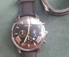 Mens Costume Watch and 4 wrist band set