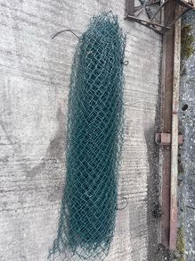 Roll of chain link fencing