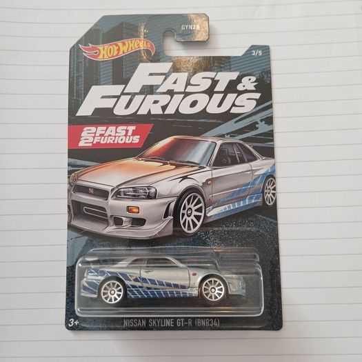 Hot Wheels Nissan Skyline GT-R (BNR34)